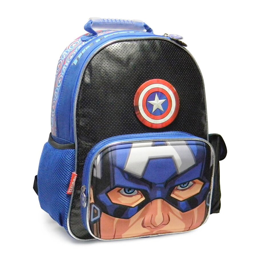 Mochila Avengers termoformada mediana 16" Capitán América"