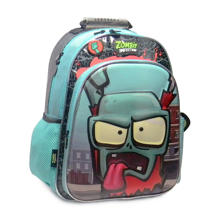Mochila Zombie termoformada mediana 16" Zombiff en la ciudad