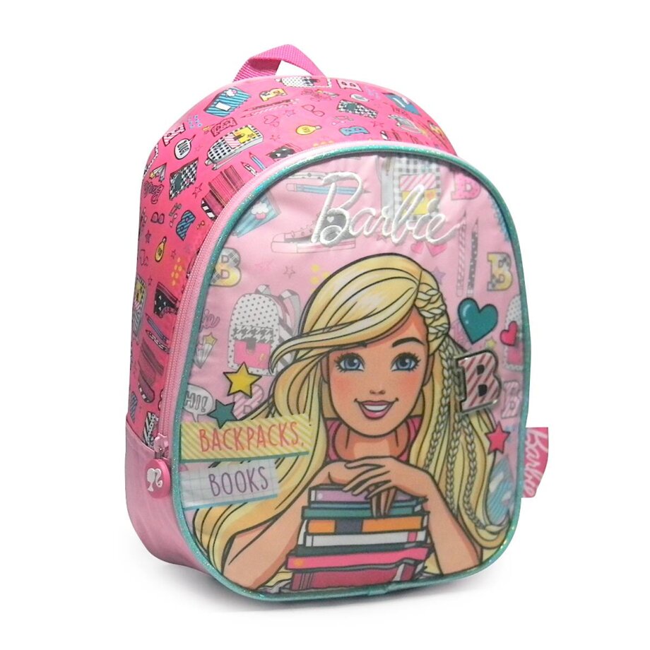 Mochila Barbie para jardín 12" Back Packs, Books
