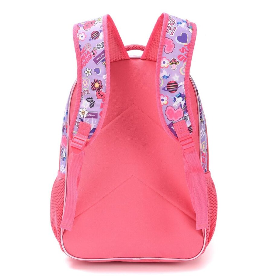 Mochila infantil Think Happy Unicornio grande de 17"