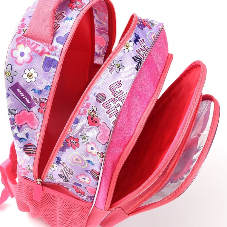 Mochila infantil Think Happy Unicornio grande de 17"
