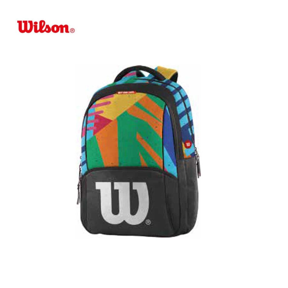 Mochila Wilson 16" dos divisiones bolsillo delantero con logo