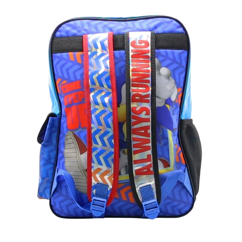 Mochila Sonic de 18" una division bolsillo frontal