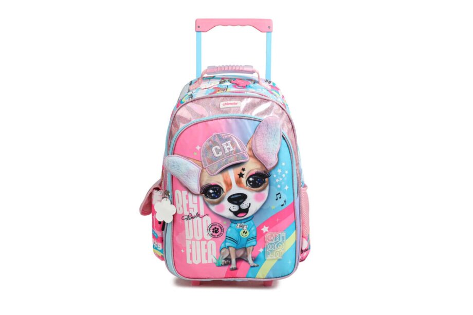Mochila Chimola "Dog" con carro 16"
