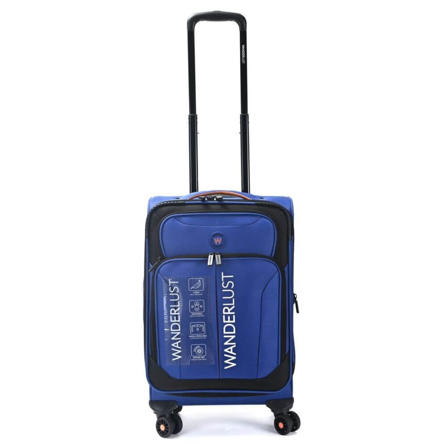 Valija Wanderlust 20" Carry-On azul
