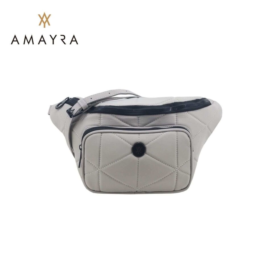 Riñonera Amayra grande gris