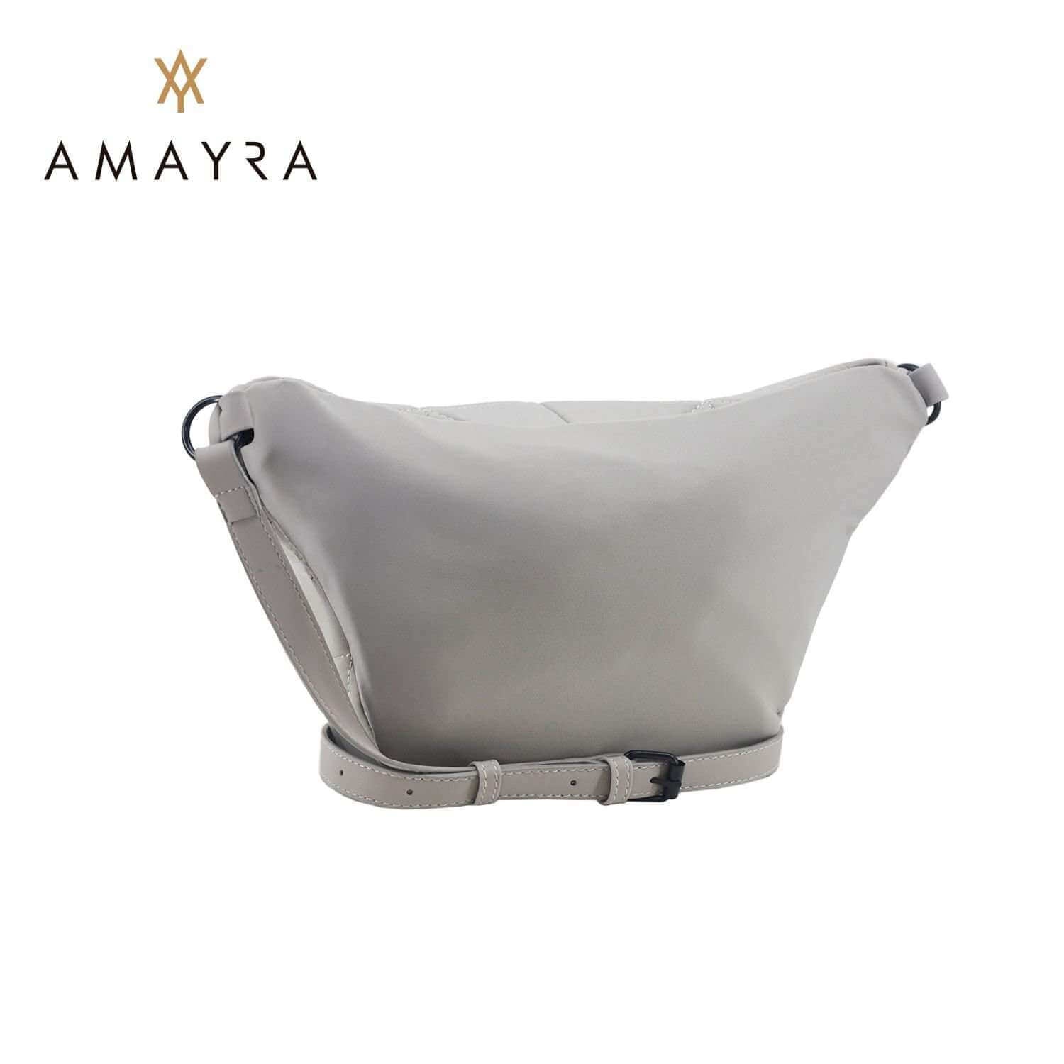 Riñonera Amayra grande gris