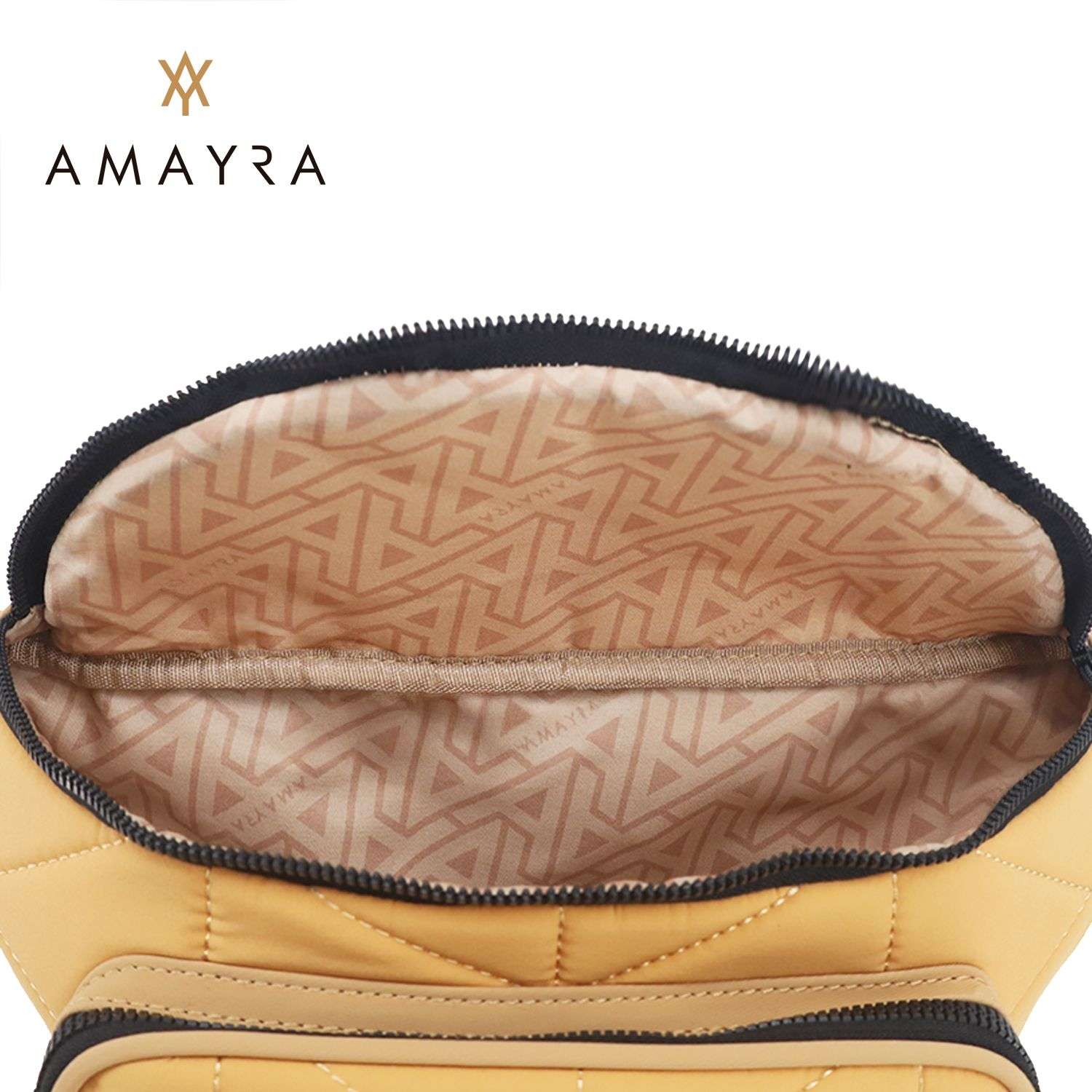 Riñonera Amayra grande camel