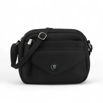 Cartera Amayra bandolera chica negra