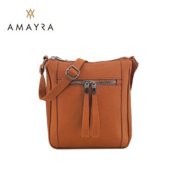 Cartera Amayra bandolera con dos divisiones suela.