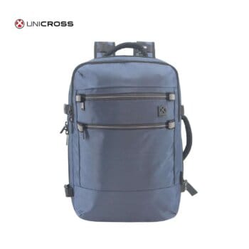 Mochila bolso Unicross para viaje 20" azul.