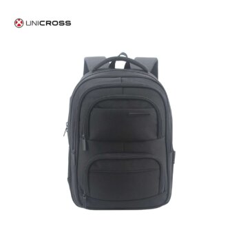 Mochila Unicross porta notebook 19" negra.