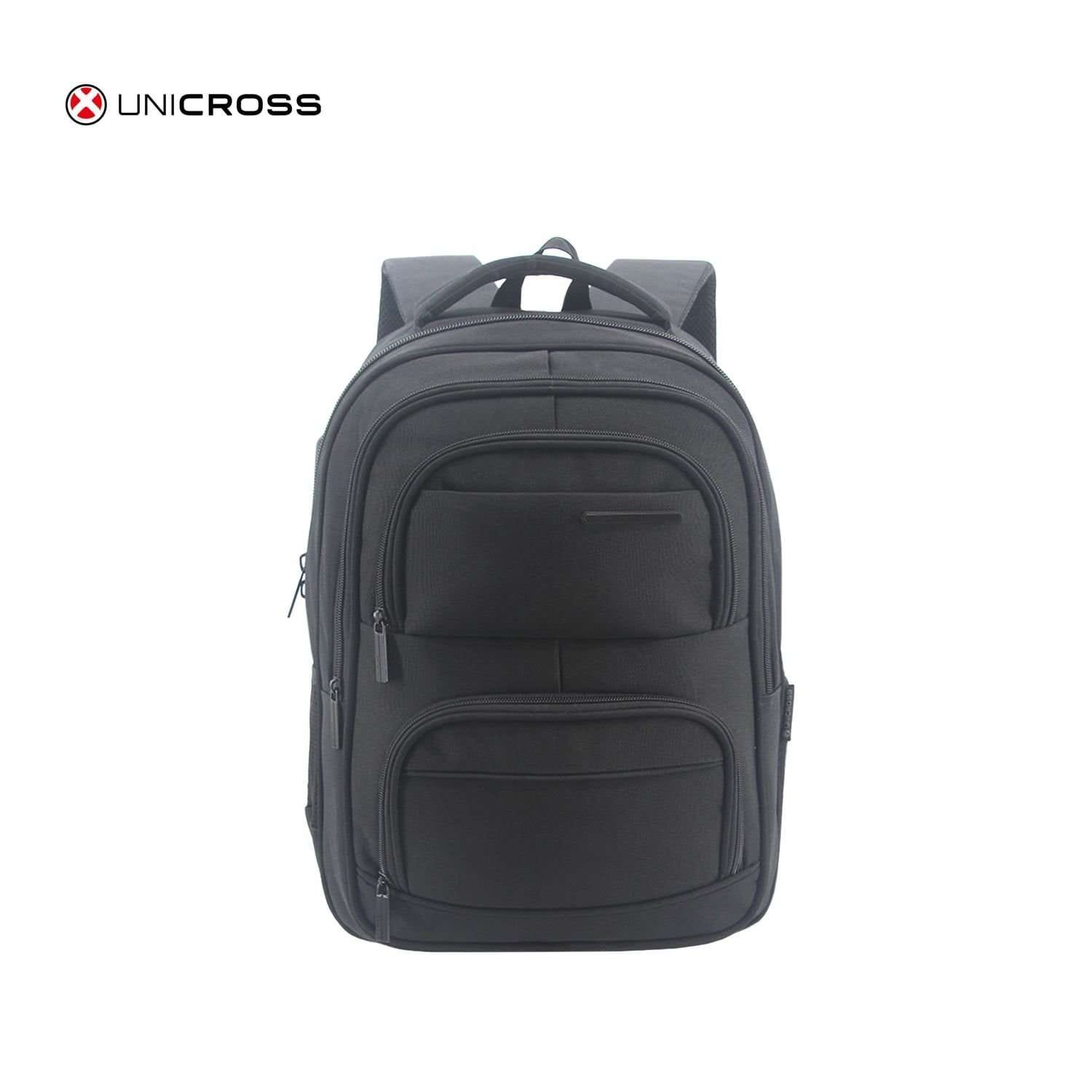 Mochila Unicross porta notebook 19" negra.