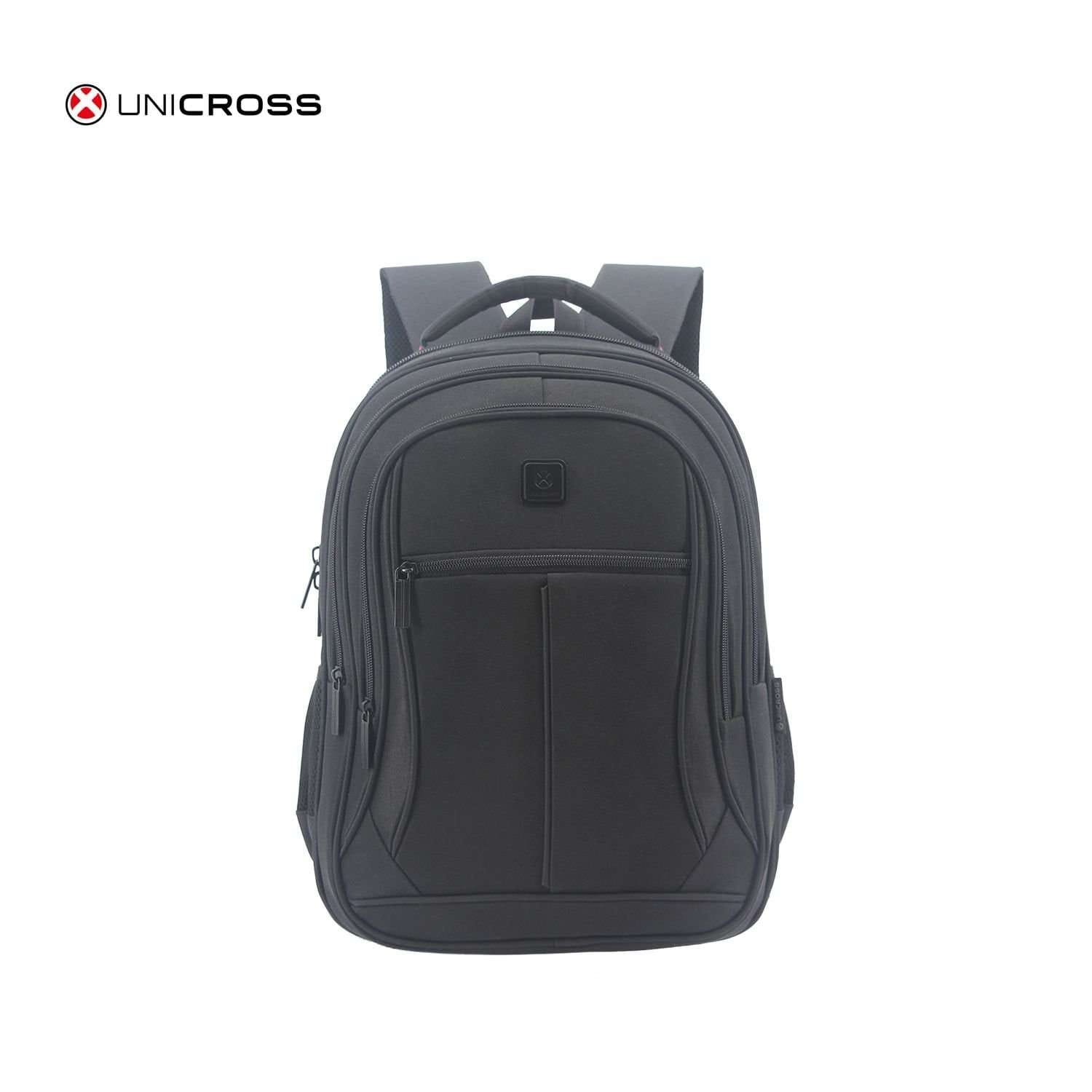 Mochila Unicross porta notebook 19" negra.