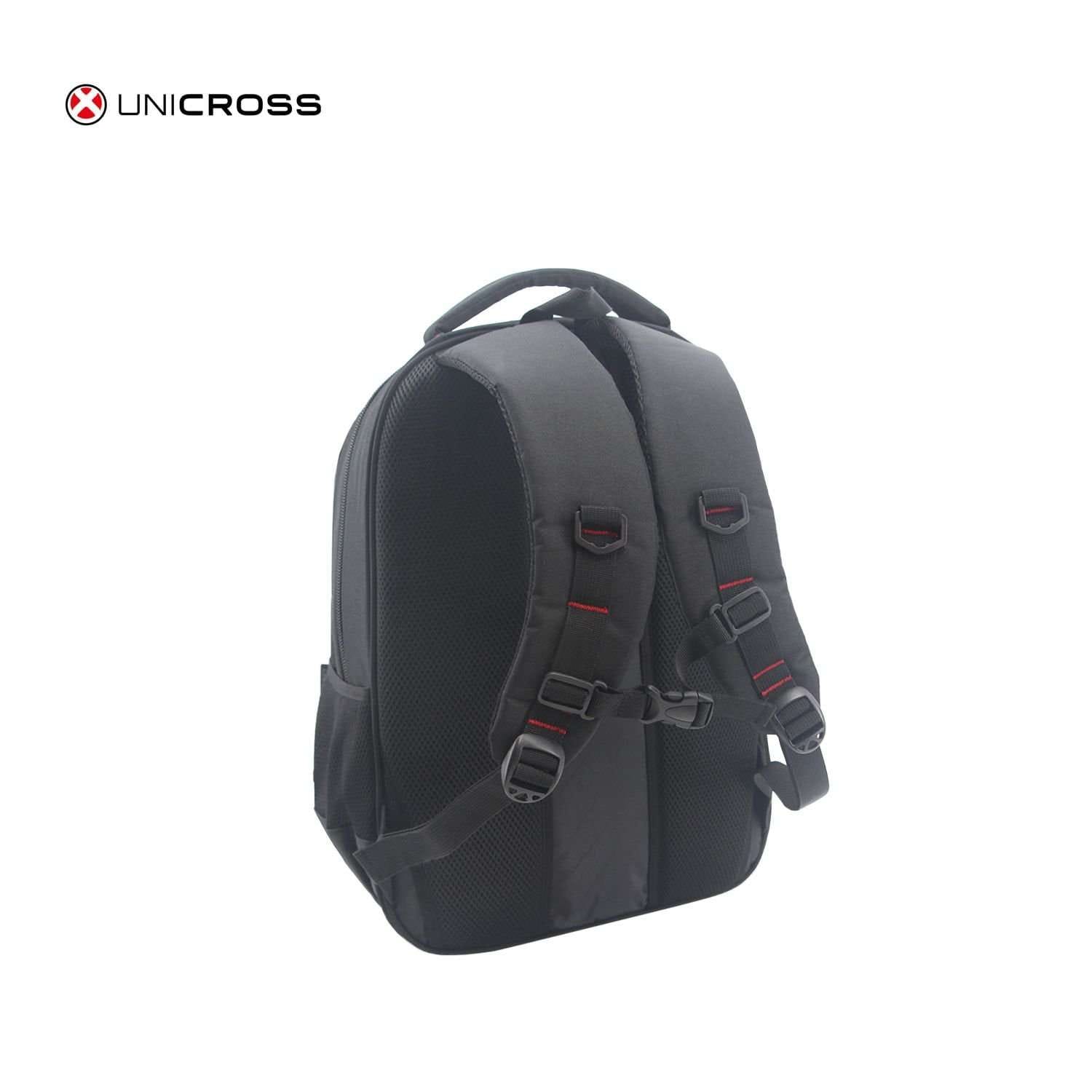 Mochila Unicross porta notebook 19" negra.
