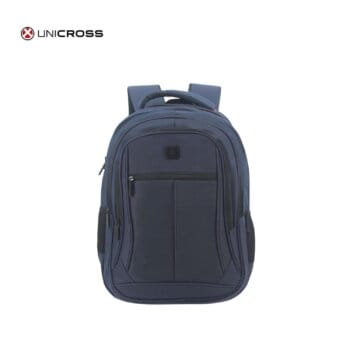 Mochila Unicross porta notebook 19" azul.