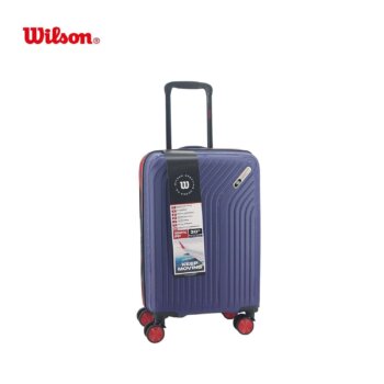 Valija Wilson 20" carry-on polipropileno azul.