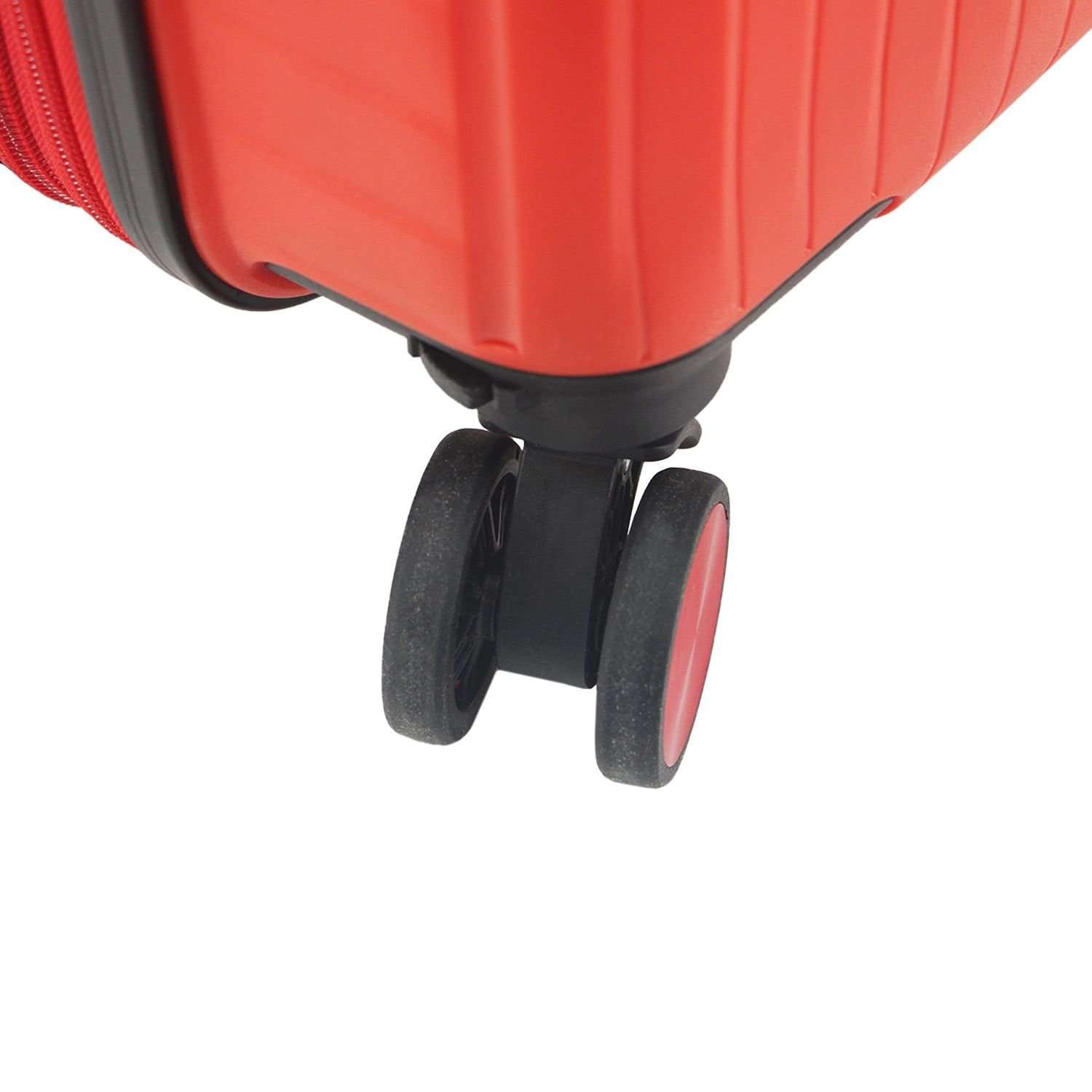Valija Wilson 20" carry-on polipropileno roja.