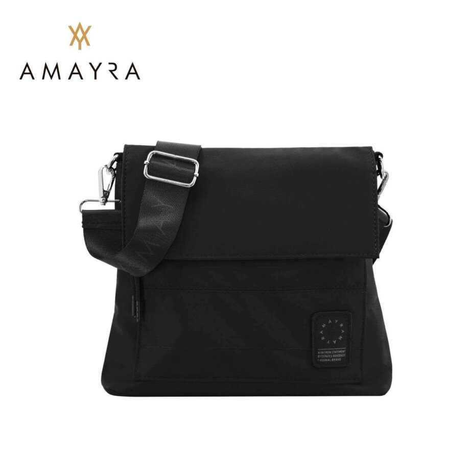 Cartera Amayra Street bandolera negra.