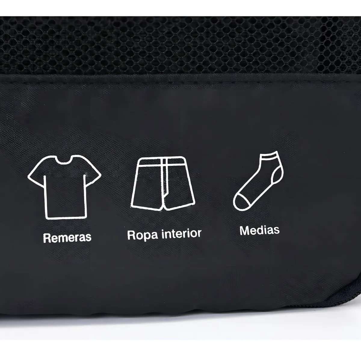 Set organizador de valija Wanderlust x 4 piezas.
