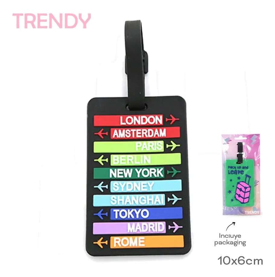 Identificador para valija Trendy.