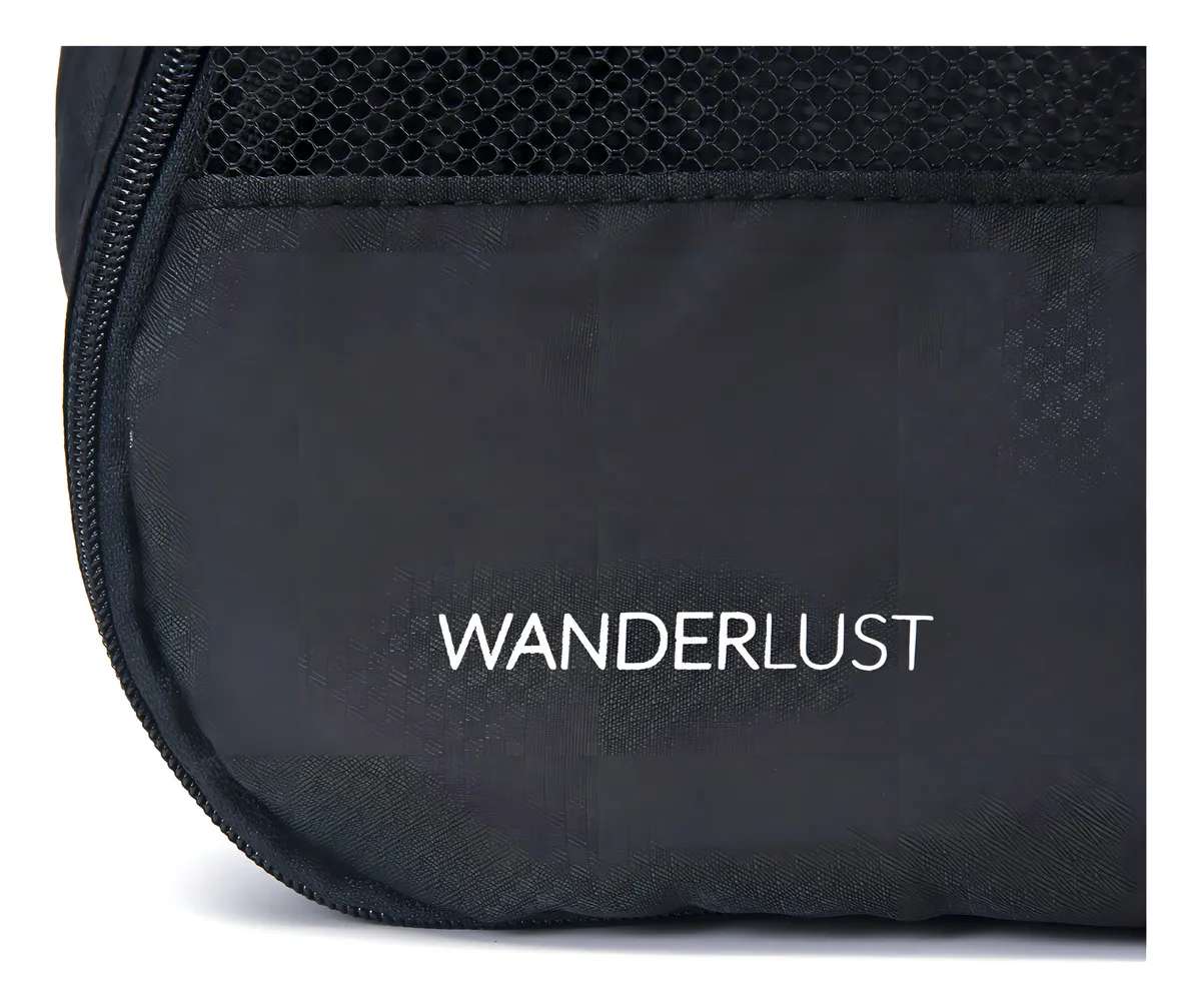 Set organizador de valija Wanderlust x 4 piezas.
