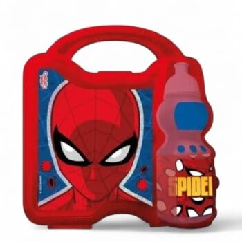 Lunchera Spiderman c/Botella Incluída