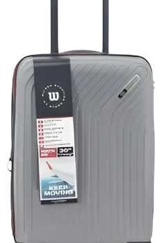 Valija Wilson 20" carry-on polipropileno gris.