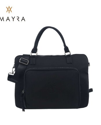 Portafolio Amayra porta notebook negro.