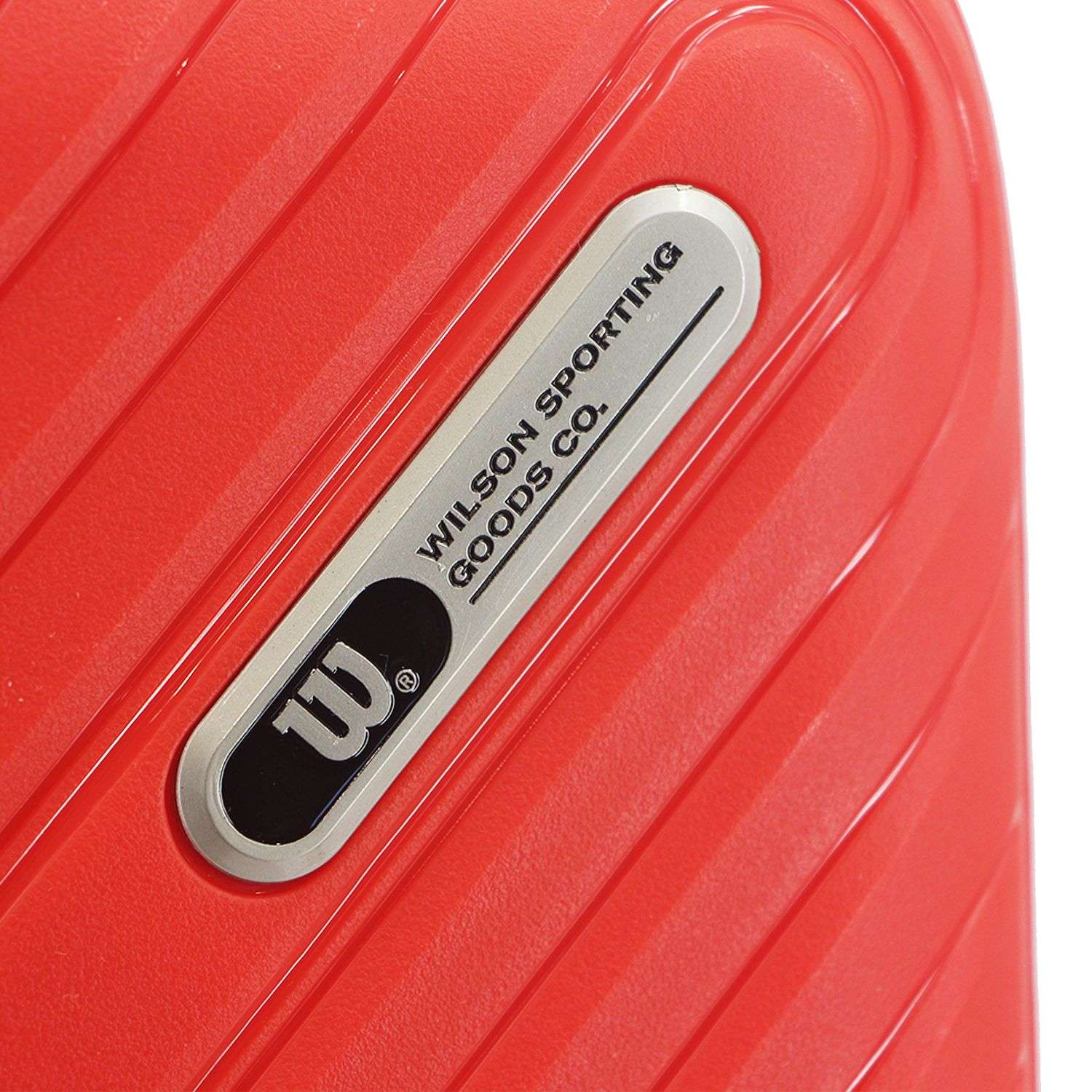 Valija Wilson 20" carry-on polipropileno roja.