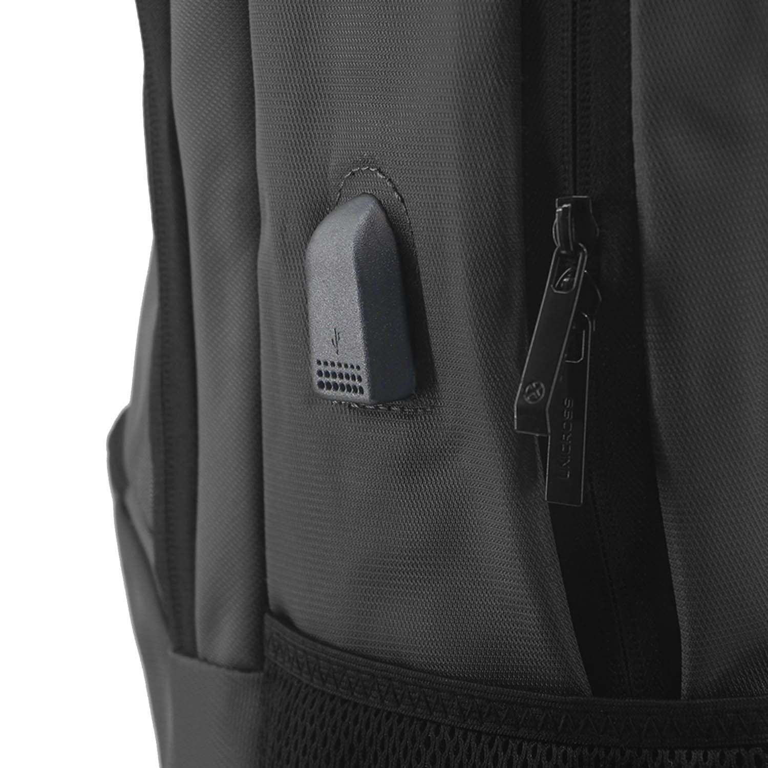 Mochila Unicross porta notebook 18" negra.
