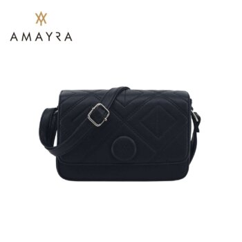 Cartera Amayra Bandolera Negra.