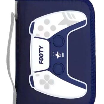 Cartuchera Footy Joystick 1 Piso Interior Desplegable.