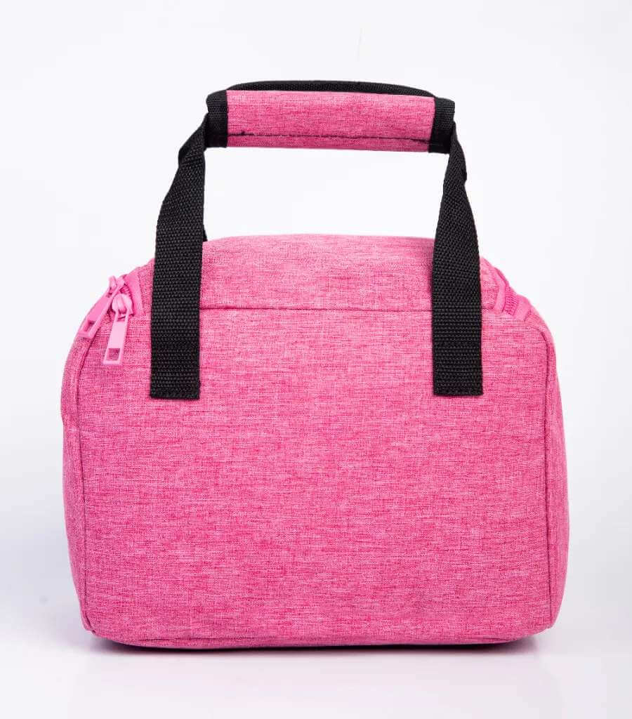 Lunchera conservadora térmica Bag Cherry rosa.