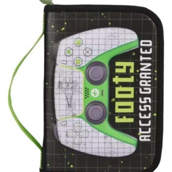 Cartuchera Footy Joystick 1 Piso Interior Desplegable.