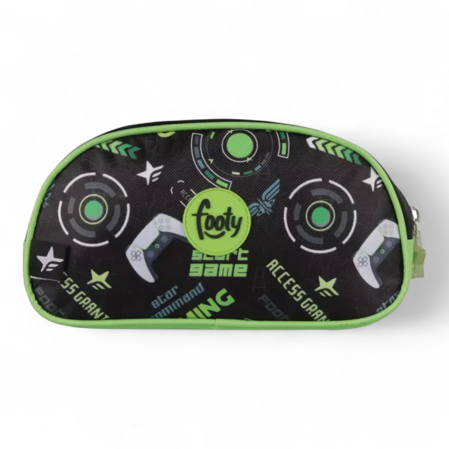 Cartuchera Footy Joystick Gamer c/Luz 2 Divisiones.