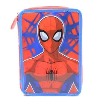 Cartuchera Spiderman 1 Piso con Útiles