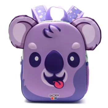 Mochila Skora Oso Termoformada 12" P/ Jardín Con Luz.