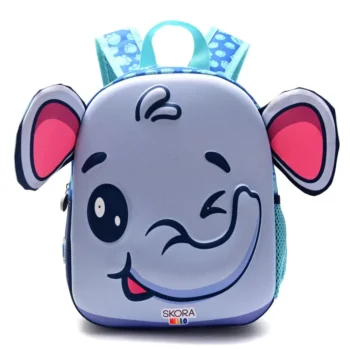 Mochila Skora Elefante Termoformada 12" P/ Jardín Con Luz.