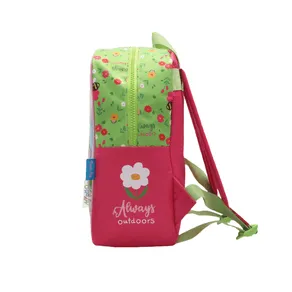 Mochila Peppa Pig Con Amigos 12". Ideal Para Jardín