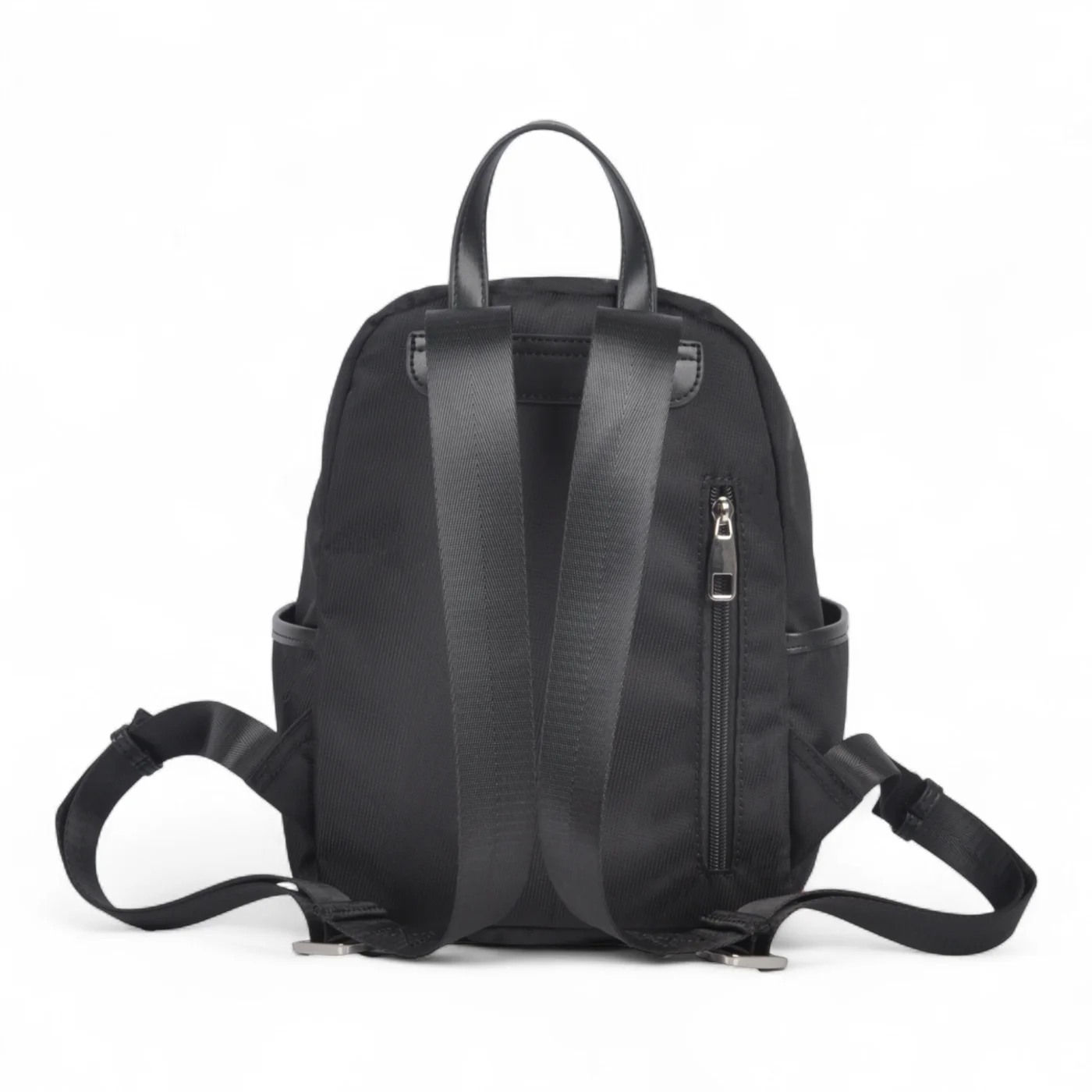 Mochila Oriana de Vestir Microfibra Premium Negra.