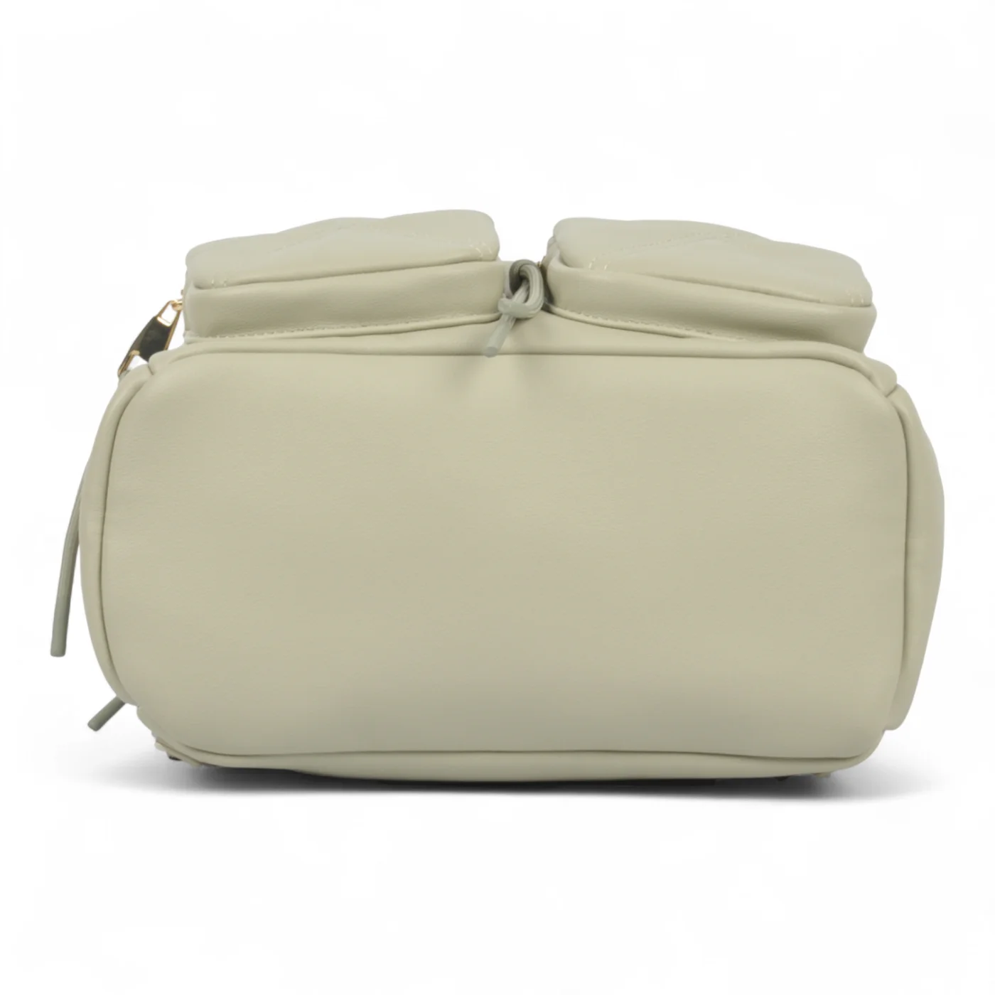 Mochila Oriana Pu Calidad Premium Gris.