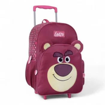 Mochila Lotso Fluffy Con Carro 16".