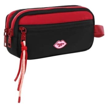 Cartuchera Las Oreiro Love 2 Compartimentos.