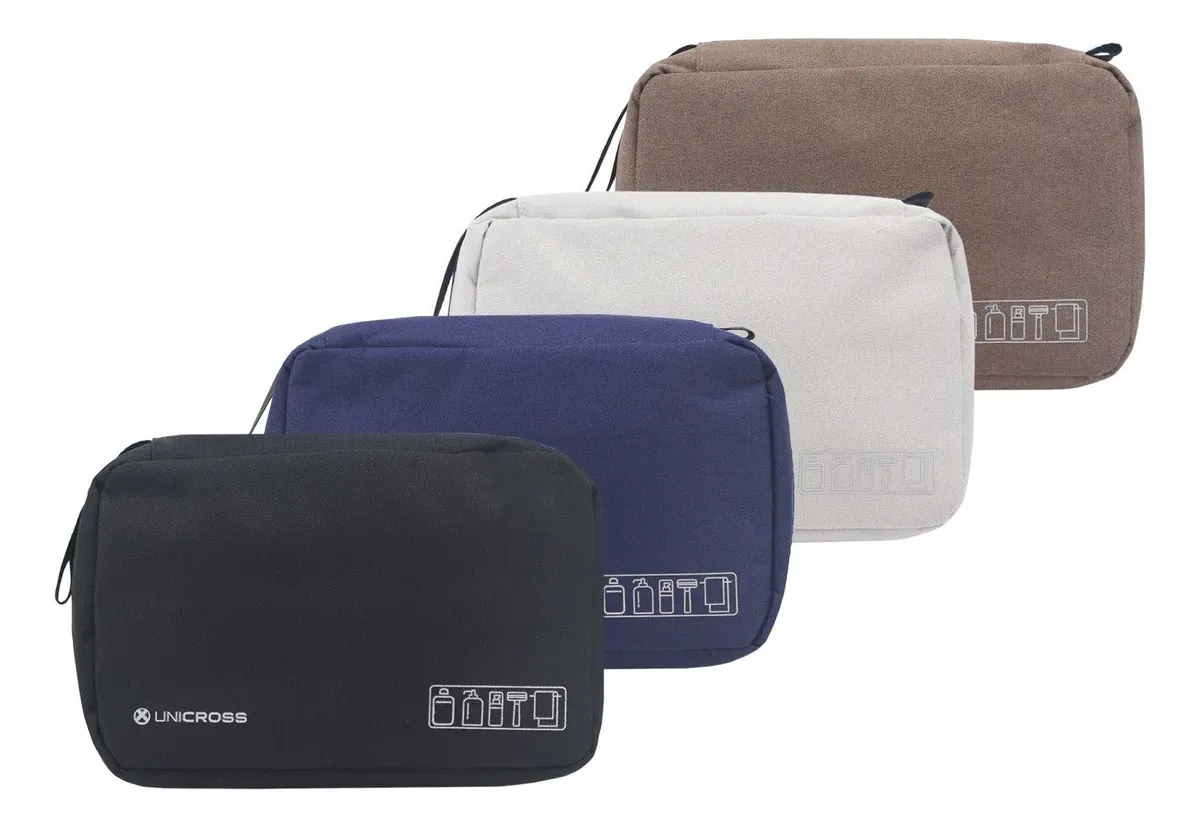 Organizador de Viaje e Higiene Personal Unicross. Colores Varios.