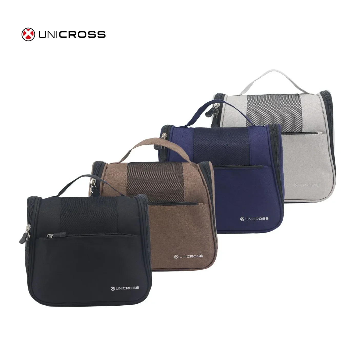 Organizador de Viaje e Higiene Personal Unicross. Colores Varios.