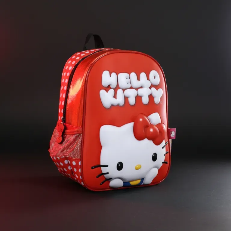Mochila Hello Kitty Balloon 12". Ideal Para Jardín.