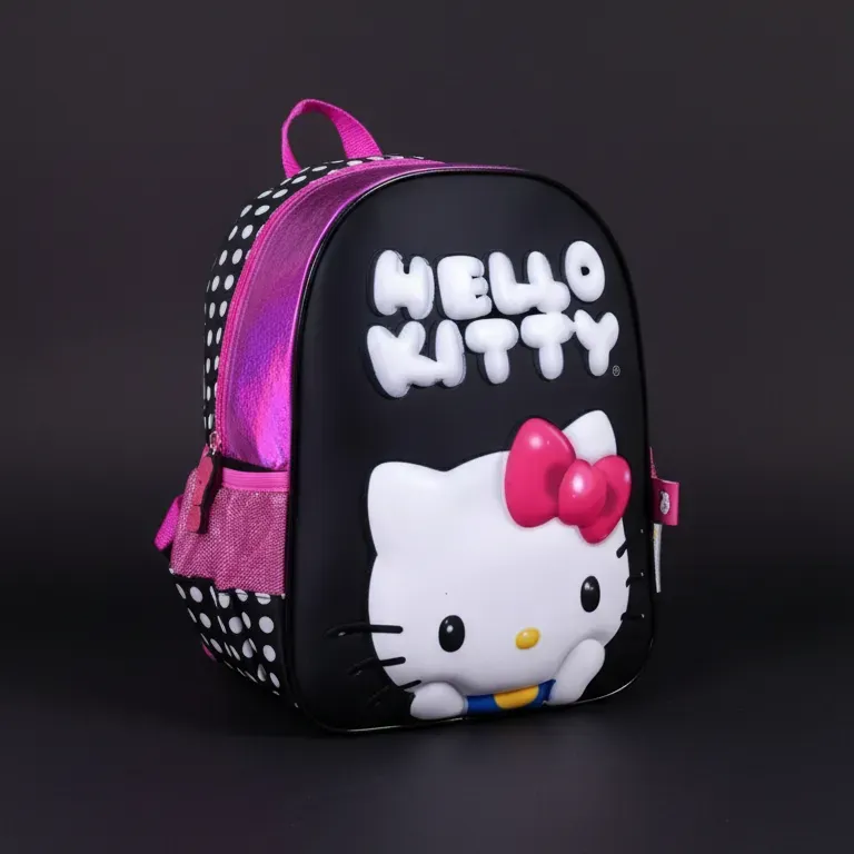 Mochila Hello Kitty Balloon 12". Ideal Para Jardín.