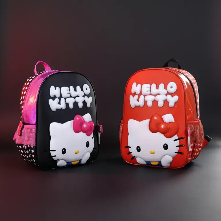 Mochila Hello Kitty Balloon 12". Ideal Para Jardín.