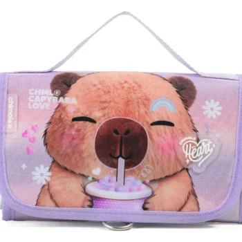 Cartuchera Chimola Capybara Desplegable.